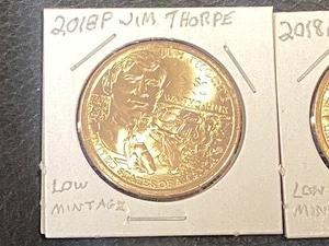2018-P Jim Thorp & 2018 Jim Thorpe ...