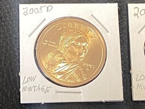 2005-P & 2005-D Mint State Sacagawe...