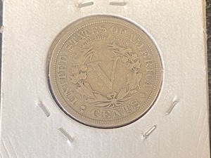 1912-D V-Nickel -- VF30 -- Red Bo...