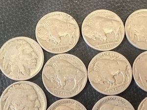 Lot Of (15)  Nickels -- Approx Half...