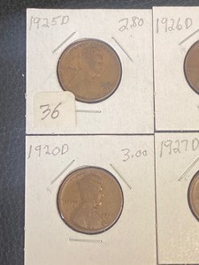 1919D -- 1920D -- 1920S -- 1926D --...
