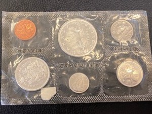 1965 Canadian Silver UNC Set -- All...
