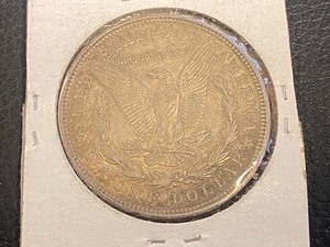 1921-D Morgan Dollar Coin -- Toned...