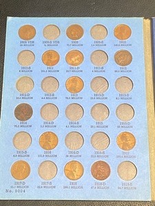 (41) Assorted Wheat Cents -- Incude...