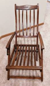 Vintage RMS Queen Mary Deck Chair