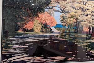 Framed Camp Biscayne Print by Frederico Carosio