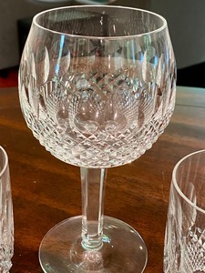 Variety of Waterford Stemware in Colleen