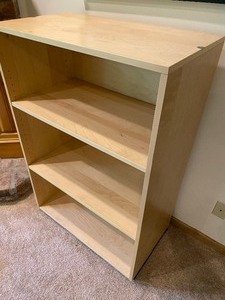 Blonde Bookshelf