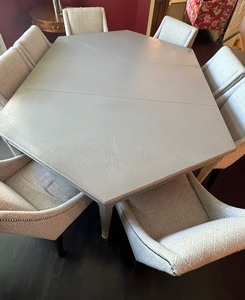 Gorgeous Dining Room Table and Chairs in a Fun and Unique Design