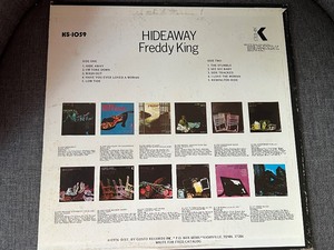 Record Album Freddy King Hide Away