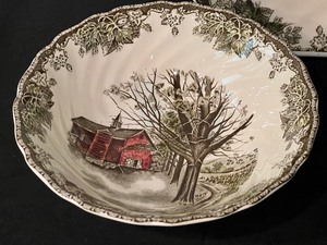 Three Johnson Brothers Friendly Village Serving Bowls