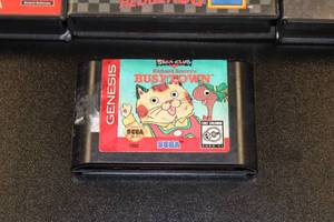 lot 10 image: Sega Genesis Richard Scarrys Busytown  Jeopardy  Sonic  Sonic Spinball Video Game Lot