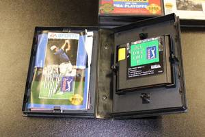 lot 11 image: Sega Genesis PGA Tour Golf II  Bulls vs Blazers  NBA Live 96 Video Game Lot