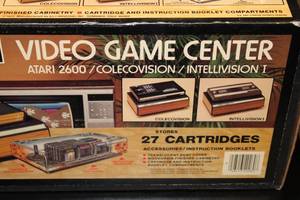 lot 26 image: Vintage 80s Deadstock Video Game Center Model TC-1000 for Atarii 2600ColecovisionIntellivisionI