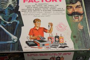 lot 41 image: Vintage Mattel Fright Factory w Box