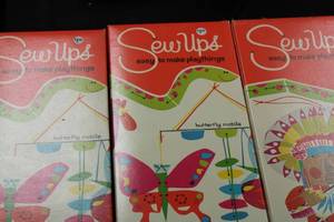 lot 43 image: Vintage Deadstock Sew Up Toy Lot  6 Items
