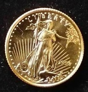 1998 110th Oz. Gold Eagle