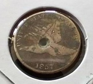 1857 Flying Eagle Penny
