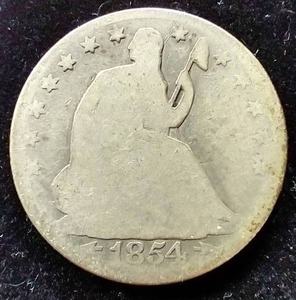 1854-O Liberty Seated Half Dollar