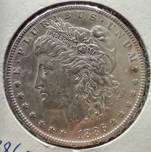 1886 Morgan Dollar