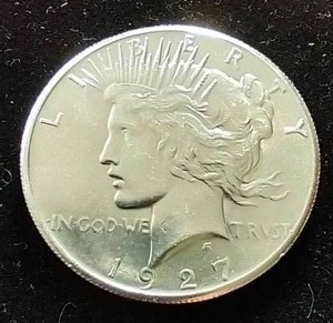 1927 Peace Dollar - Key Date
