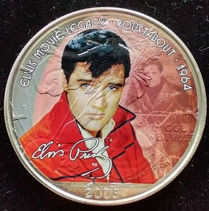 2005 Elvis Presley American Silver Eagle