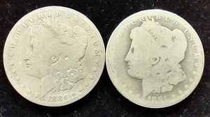 Morgan Dollar 2 Coin Lot