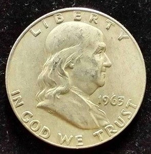 1963-D Franklin Half Dollar