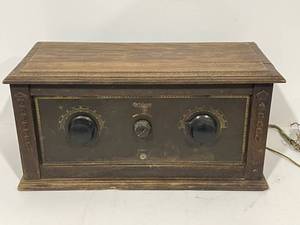 Orpheus TRF 5 Tube 1920s Battery