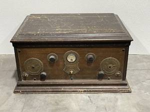Stoneberg-Carlsen 601-A 6 tube 1920s Battery Operated
