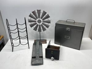 Variety of Metal Housewares