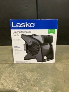 Lasko Pro-Performance Pivoting Utility Fan. See Pictures