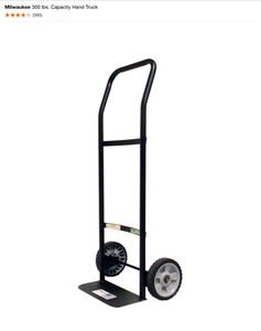 Milwaukee 300 lbs. Capacity Hand Truck. See Pictures