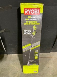 RYOBI 18 in. 10 Amp Attachment Capable Electric String Trimmer. See Pictures