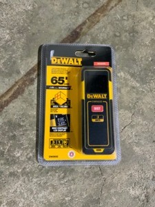 DEWALT 65 ft. Laser Distance Measurer. See Pictures