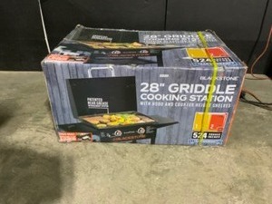 Blackstone 28 in. 2-Burner Propane Griddle Cooking Station. See Pictures