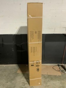 lot 57 image: Husky Ready-to-Assemble 24-Gauge Steel Freestanding Garage Cabinet in Black (36 in. W x 72 in. H x 18 in. D). See Pictures