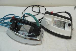 lot 24 image: clothing irons