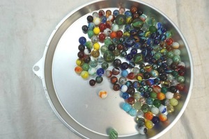 lot 147 image: marbles and shooters