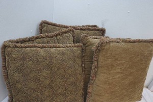 lot 156 image: large throw pillows