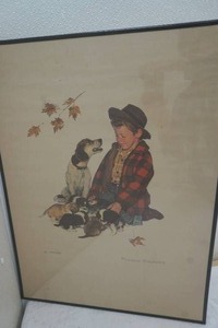 lot 162 image: Norman Rockwell numbered prints