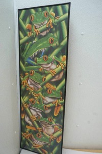 lot 175 image: frog poster