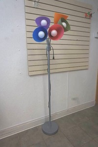 lot 176 image: multi-colored lamp
