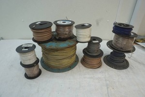 lot 197 image: spools of telephone wire