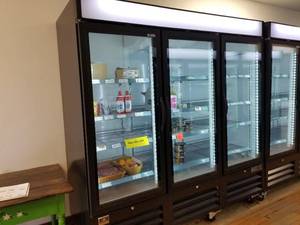 Kelvinator KCHGM72R 72-cu.ft. Commercial Reach-In Refrigerated Merchandiser