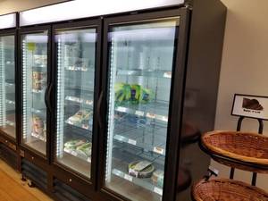 Kelvinator KCHGM72F 72-cu.ft. Commercial Reach-In Freezer Merchandiser