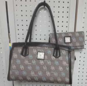 Brentano Signature Handbag With Matching Wallet