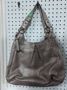 COACH Leather Shoulder Bag