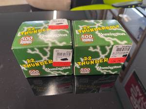 Remington 22 Thunderbolt Long Rifle 1000 Rounds