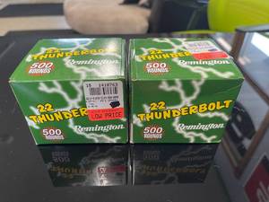 Remington 22 Thunderbolt Long Rifle 1000 Rounds